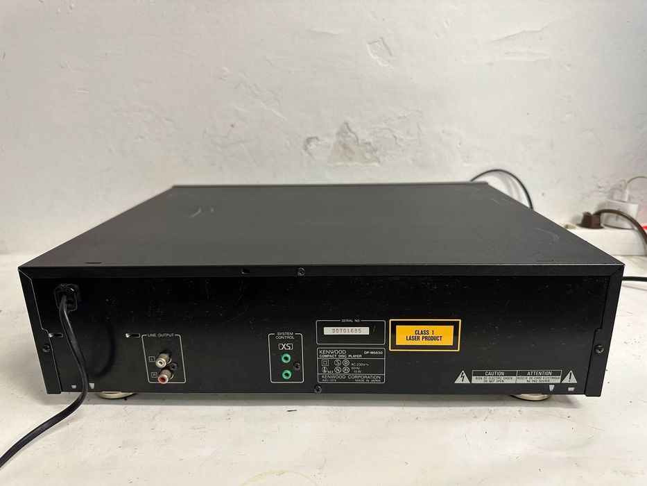 Odtwarzacz CD Kenwood DP-M6650 | CD Changer 6+1 | 1-bit DAC | Hi-Fi | Made in Japan