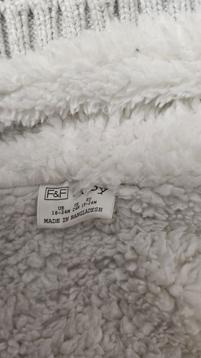 Grubsza bluza dla dziewczynki/chłopaka 92cm