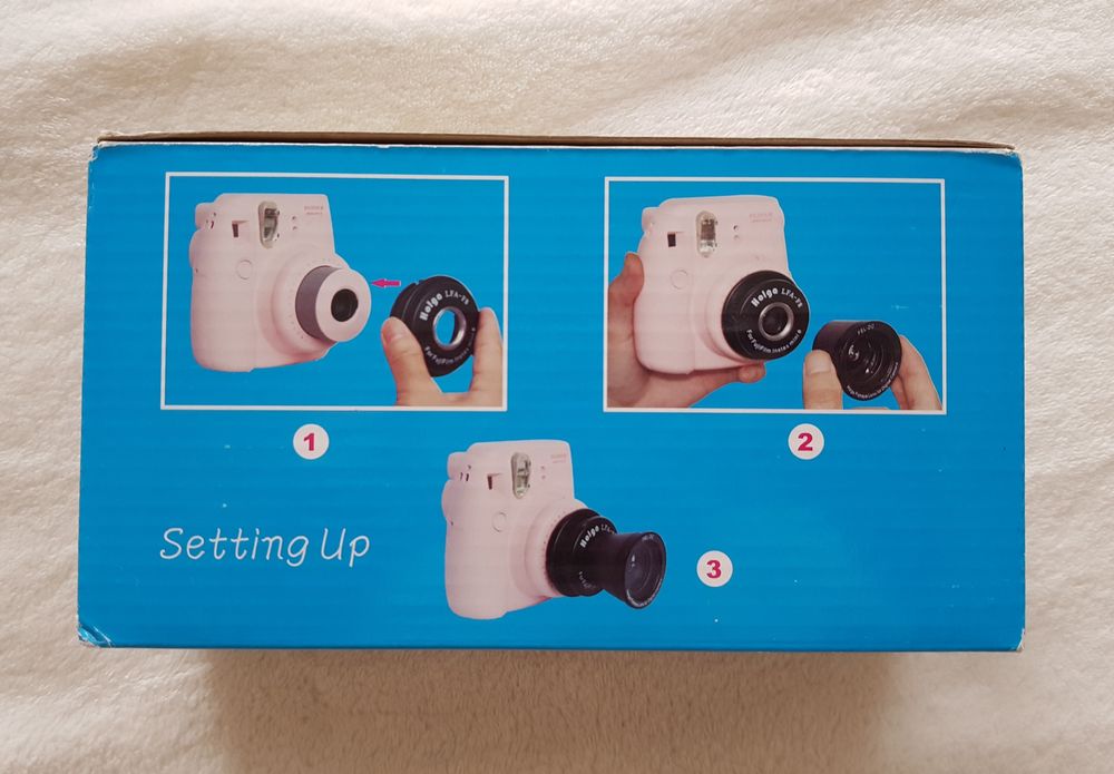 Holga Fisheye Lens Instax mini 8 FEL-F8 rybie oko obiektyw Instax nowy