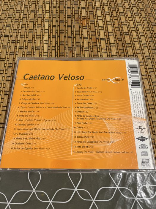 Cd Duplo - Caetano Veloso Sem Limite