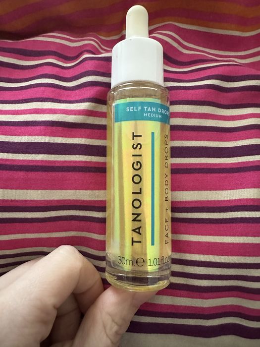 Kropelki samoopalające brązujące Tangologist face body drops do ciała