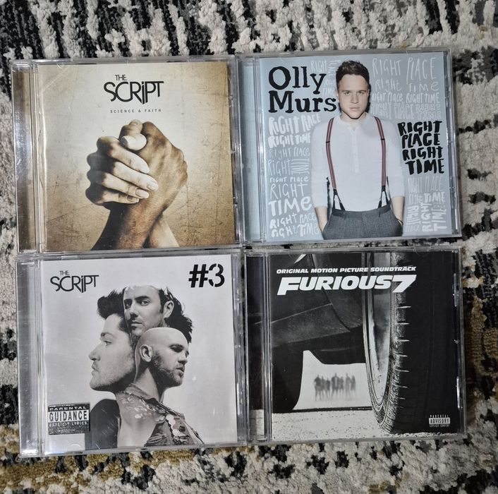 Płyty CD, Olly Murs, The Script.