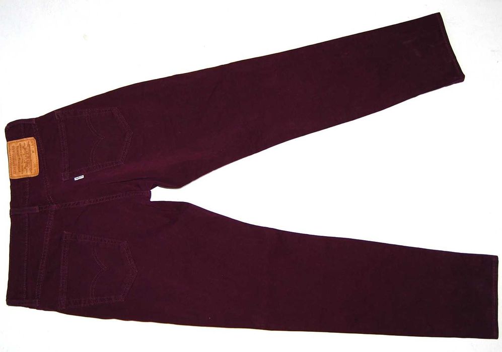 LEVI STRAUSS 511 TM W29 L32 spodnie damskie stretch proste