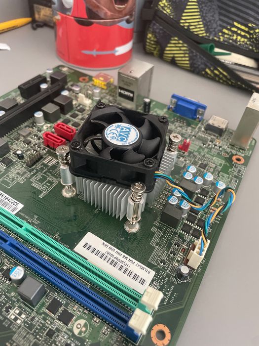 Motherboard Ideacentre com Processador integrado + dissipador e cooler