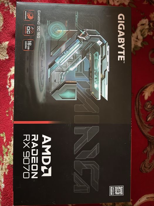 Видеокарта RX 9070 Gigabyte Gaming