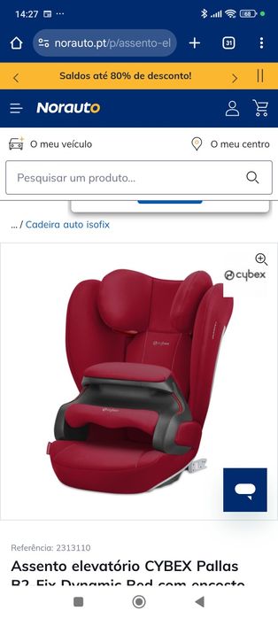 Cadeira auto Cybex Pallas