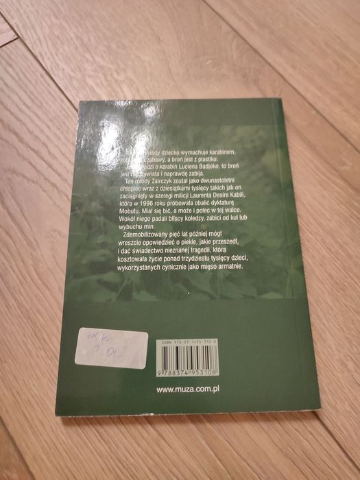 "Byłem dzieckiem żołnierzem" Lucien Badjoko