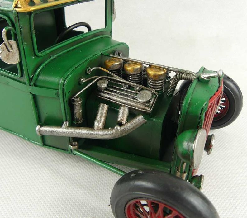 Metalowy model pojazd HOT ROD auto pomoc drogowa