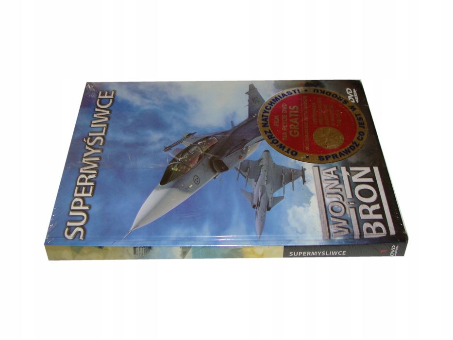 Wojna i Broń Supermyśliwce Folia DVD *