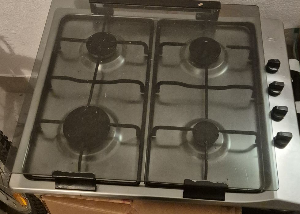 Placa encastrar gás