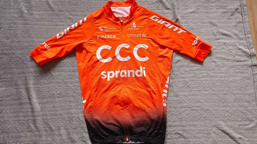 Koszulka kolarska CCC rozm. M