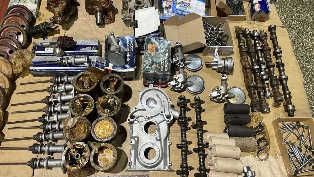 Запчастини двигуна Газ 53, Газ 66, Газ 3307, Уаз, Волга, Газ 21, Газ 24