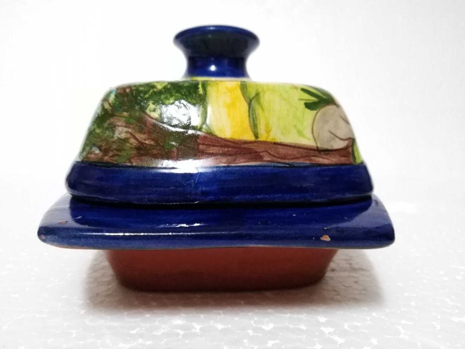 Manteigueira "Milfontes" Olaria Tradicional Port. S. Pedro do Corval