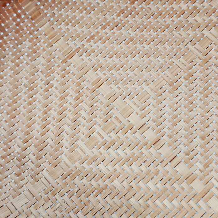 lata 70/80-te piękny pleciony koszyk na chleb