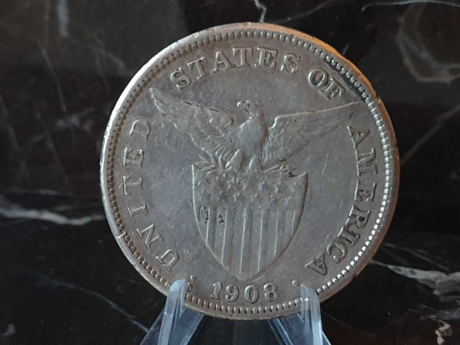Filipiny 1 Peso 1908