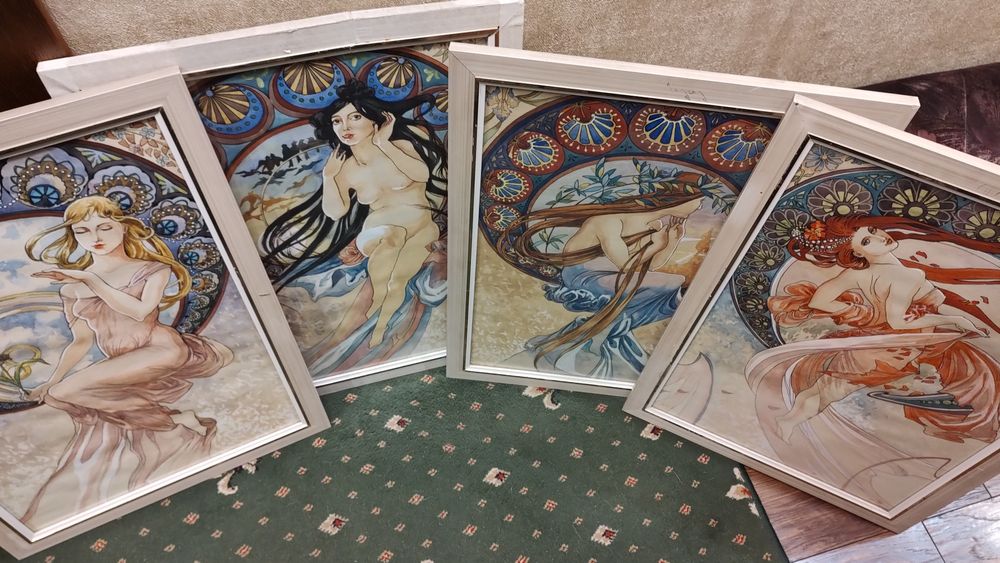 Картины Времена Года 4шт