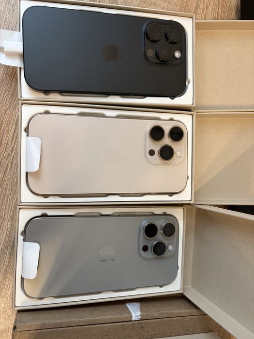 Новые iPhone 16 Pro 128Gb,256Gb. 16 Pro Max 256Gb,512G,1Tb eSIM Neverlock