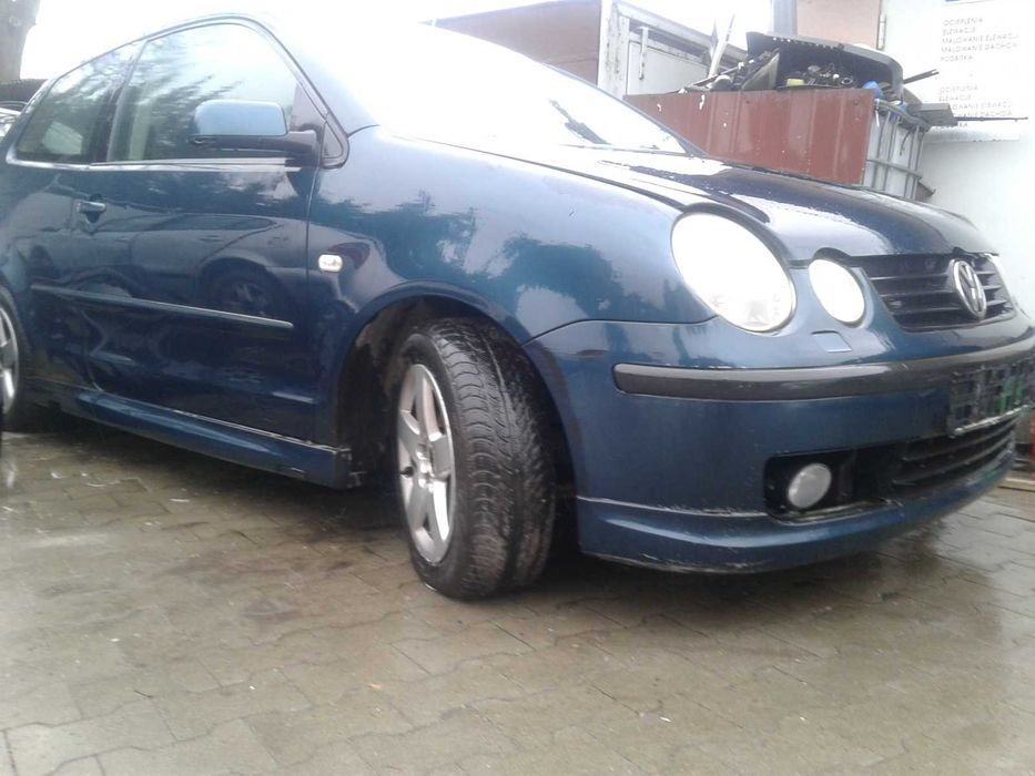 VW Polo 4 IV 9N Drzwi Lampa Błotnik Zderzak Przod Tył Szyba Zamek 1.2