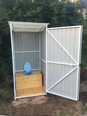 Розбірний дачний літній вуличний туалет