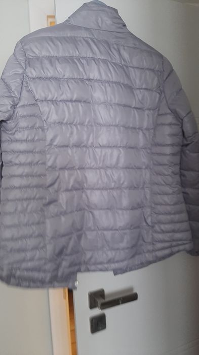 Lekka kurtka szara pikowana L