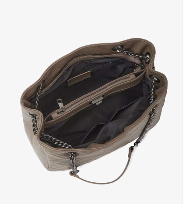 Virginia conti сумка шкіряна чорна Італійська сумка жіноча