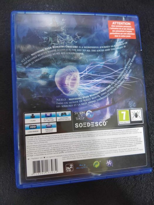 N.E.R.O.: Nothing Ever Remains Obscure PS4 Polskie napisy w grze NERO
