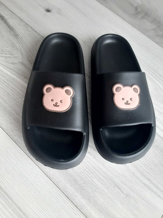 Gumowe klapki miś 40/41