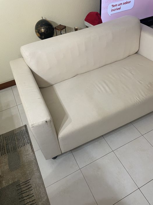 Sofa 2 lugares bege