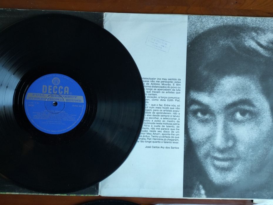Discos de vinil LP António Mourão