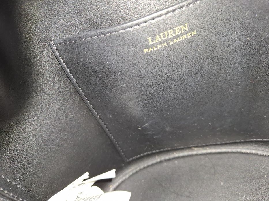 Mala Ralph Lauren original, em pele