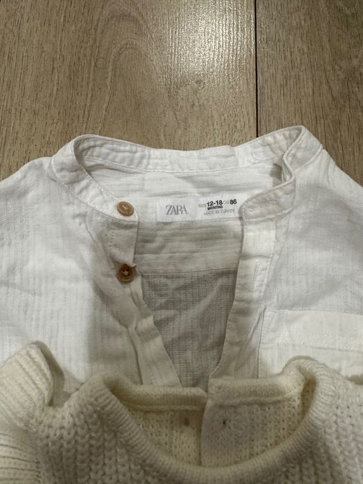 Гарний набір(джинсики, сорочка та без рукавичка)