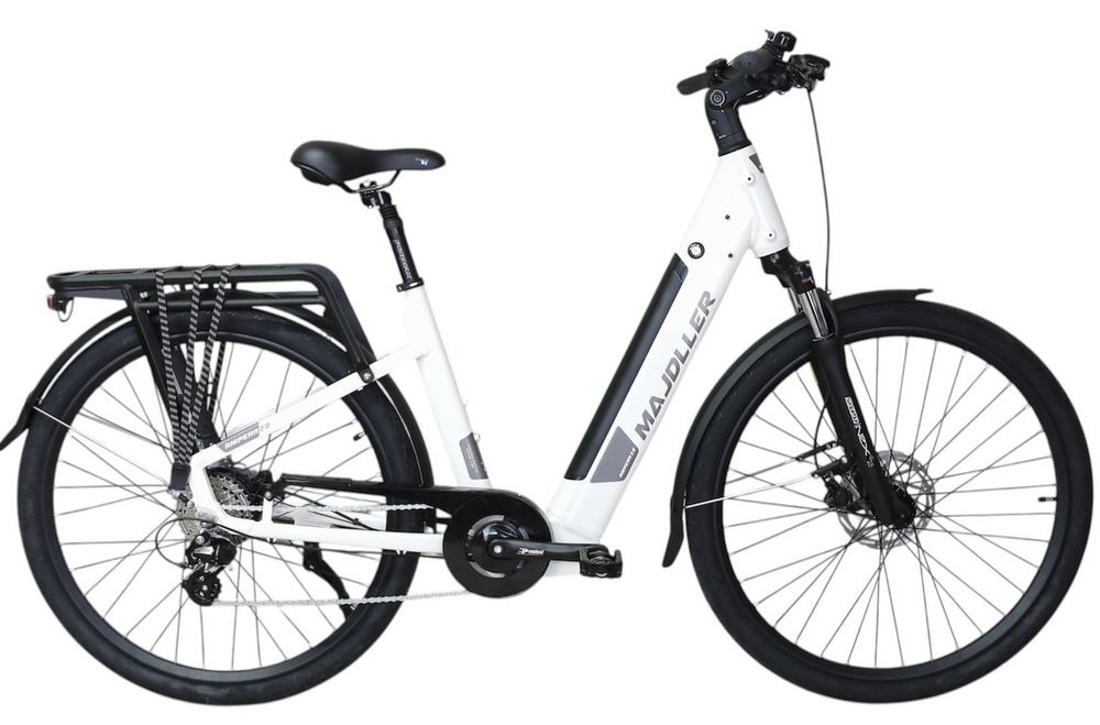 Rower elektryczny MAJDLLER 28'' E-Bike AMPERA 2.0 18' Biały