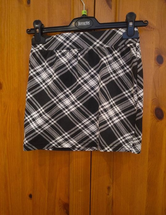 Spódnica elegancka w kratę