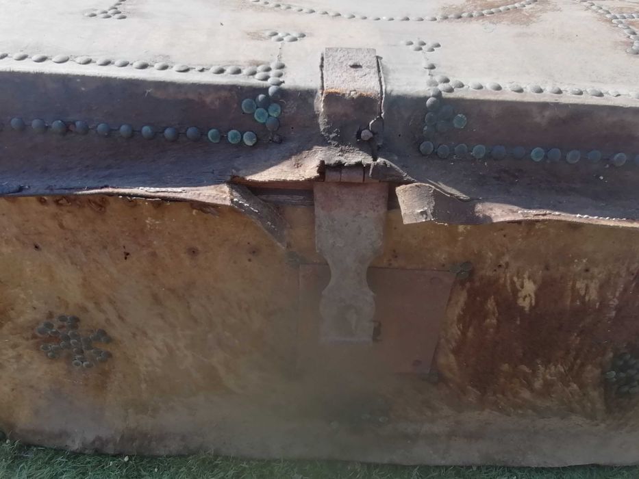 Arca antiga para restauro