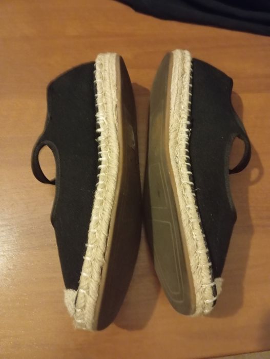 Espadryle czarne DeeZee rozmiar 39