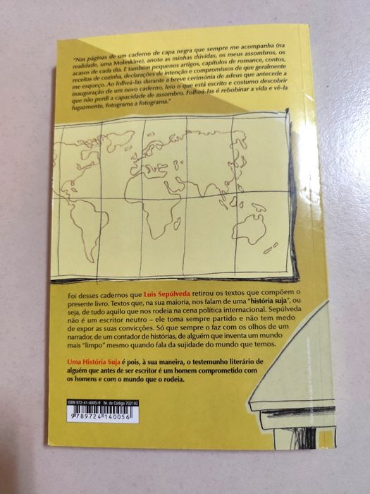 Livro: Uma História Suja de Luís Sepúlveda