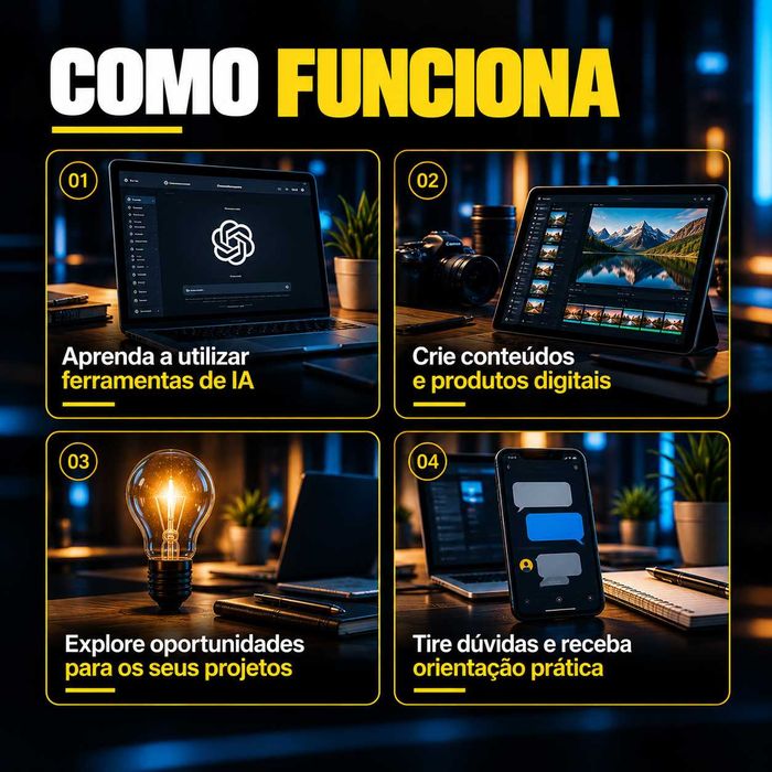 Formação Prática em Inteligência Artificial e Negócios Digitais