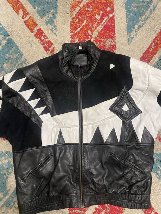 leather jacket кожана шкіряна куртка шахматиста
