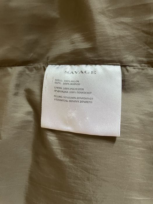 Пуховик Savage, розмір М