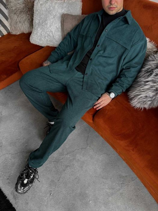 Чоловічий костюм Сорочка + Брюки / Мужская рубашка + штаны Комплект