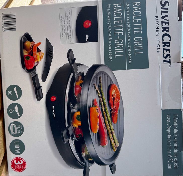 Raclette Grill - Usada 1 vez