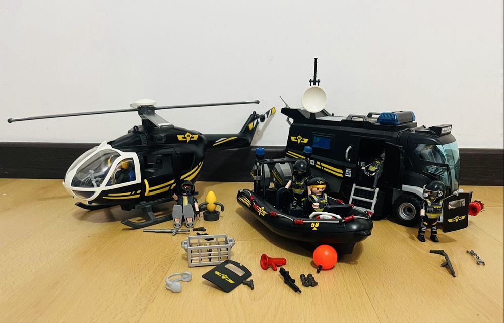 Conjunto Polícia S.W.A.T Playmobil