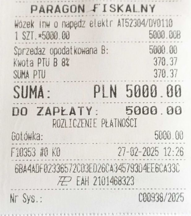 Nowy Polski Wózek Inwalidzki - Elektryczny, składany - GWARANCJA