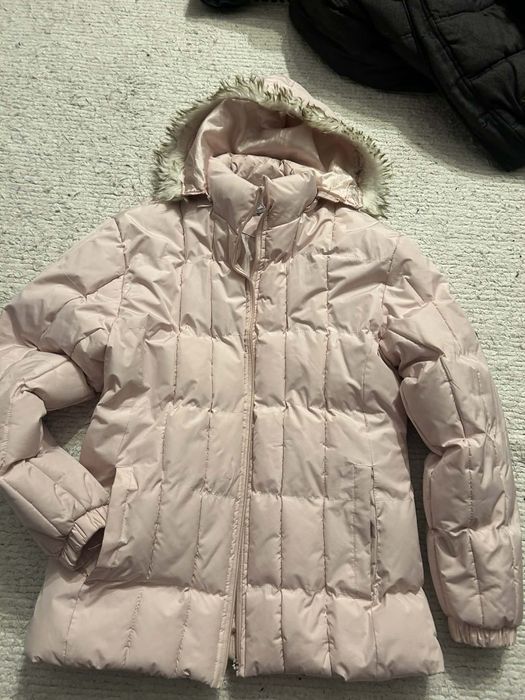 Kurtka zimowa pudrowy róż M