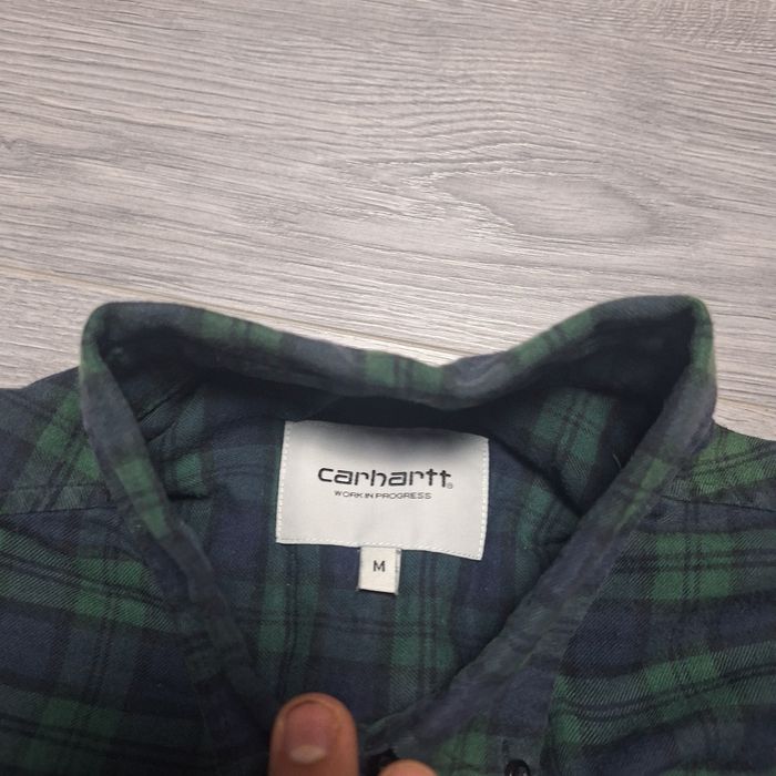 Carhartt WIP Long- Sleeved Shawn Shirt