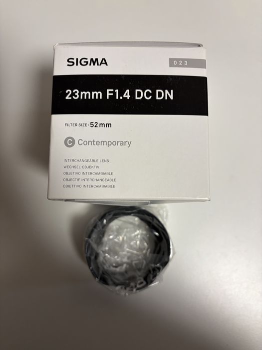 Об'єктив Sigma 23mm f/1.4 DC DN Contemporary Sony E-mount