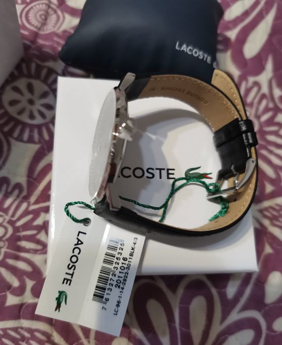 Relógio Homem Lacoste preto