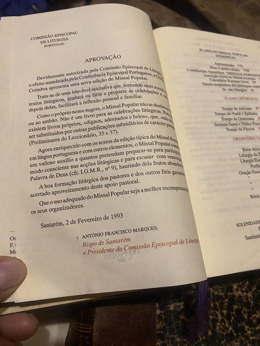 Livro da missa Dominical