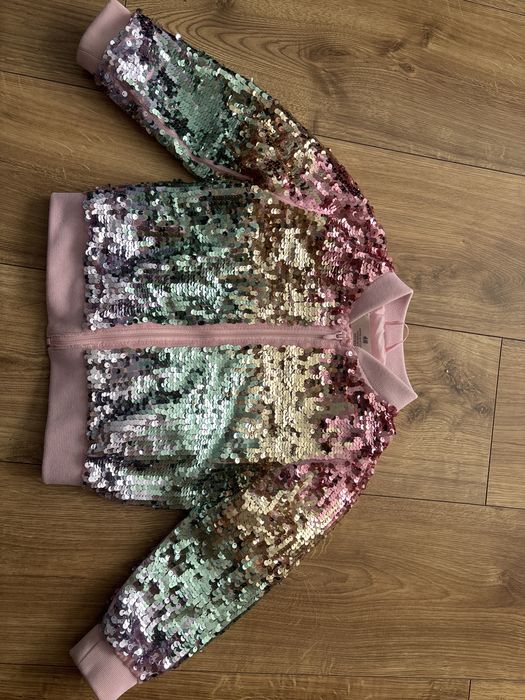 Bluza hm 104cm cekiny