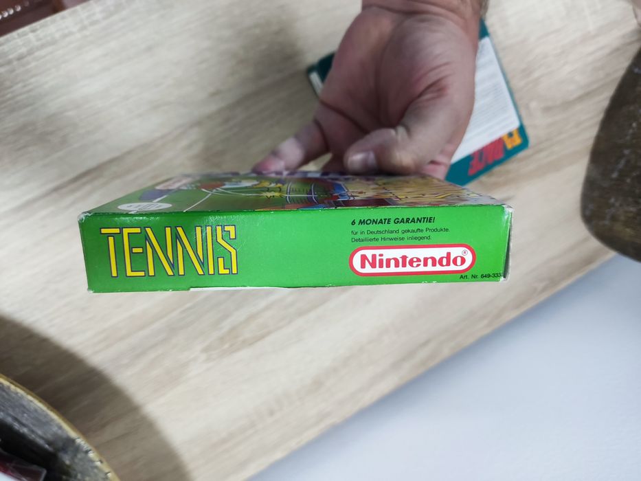 2 clássicos game Boy tennis e F1 racing